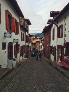 Arriving in Saint Jean Pied de Port