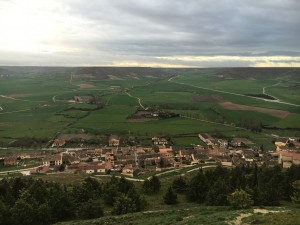 Visited a 9th century castle and this was the view from the top. 