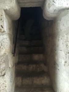 Creepy old staircase 