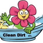 Clean Dirt Logo, affordable, soil, plants, healthy, organic, non-gmo, compost