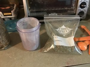 Gypsum and alfalfa meal