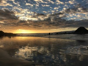 Sunset at Monkey Island