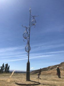 One of Raymond Herber's sculptures