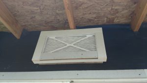 Outside vent cover