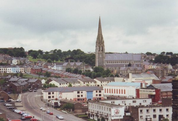 Photo of the bogside, Derry, Northern Ireland
