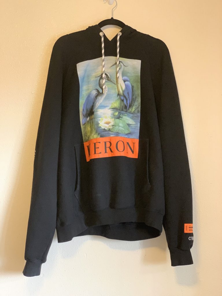 vetements tfd hoodie