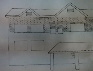 Sketch - Week 3 - Chillie's building at Kisementi Edit