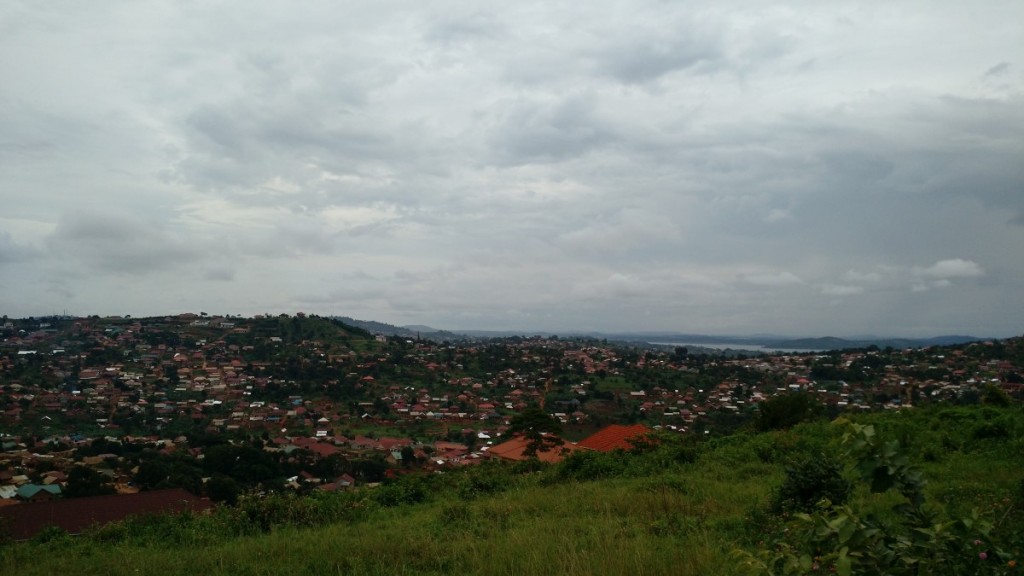 Suburbs of Kampala near the International School of Uganda