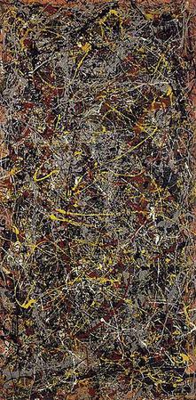 Jackson Pollock, No. 5, 1948. Wikimedia 