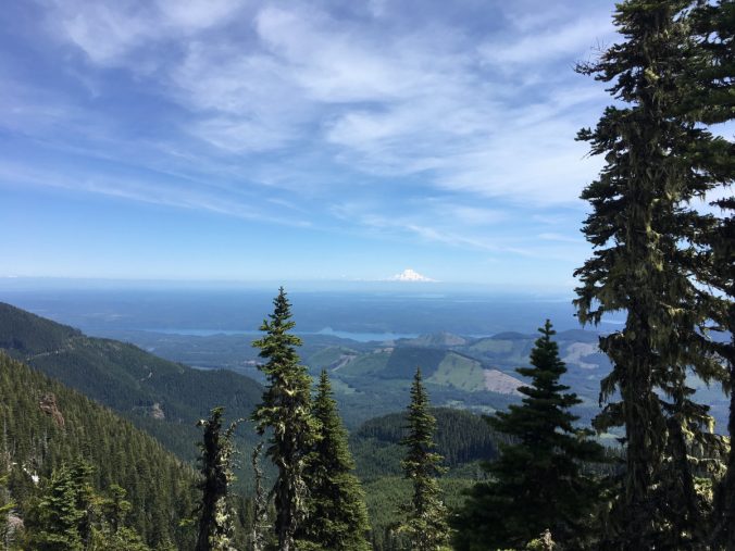 View from the Upper Trail Head in the spring (May 2017)...the view from the top is even better!