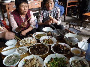 4th uncles wife (left) 6th uncles wife (right)