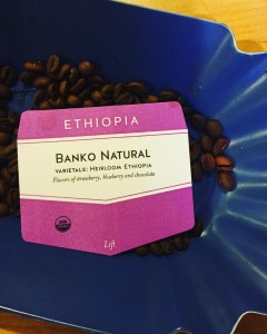 Olympia Coffee Roasting Company's Banko Natural Organic -Ethiopia