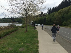 I wasn't too comfortable taking photos of joggers. The joggers seemed focused on each stride leading to the next and I didn't want to disturb that dedication.