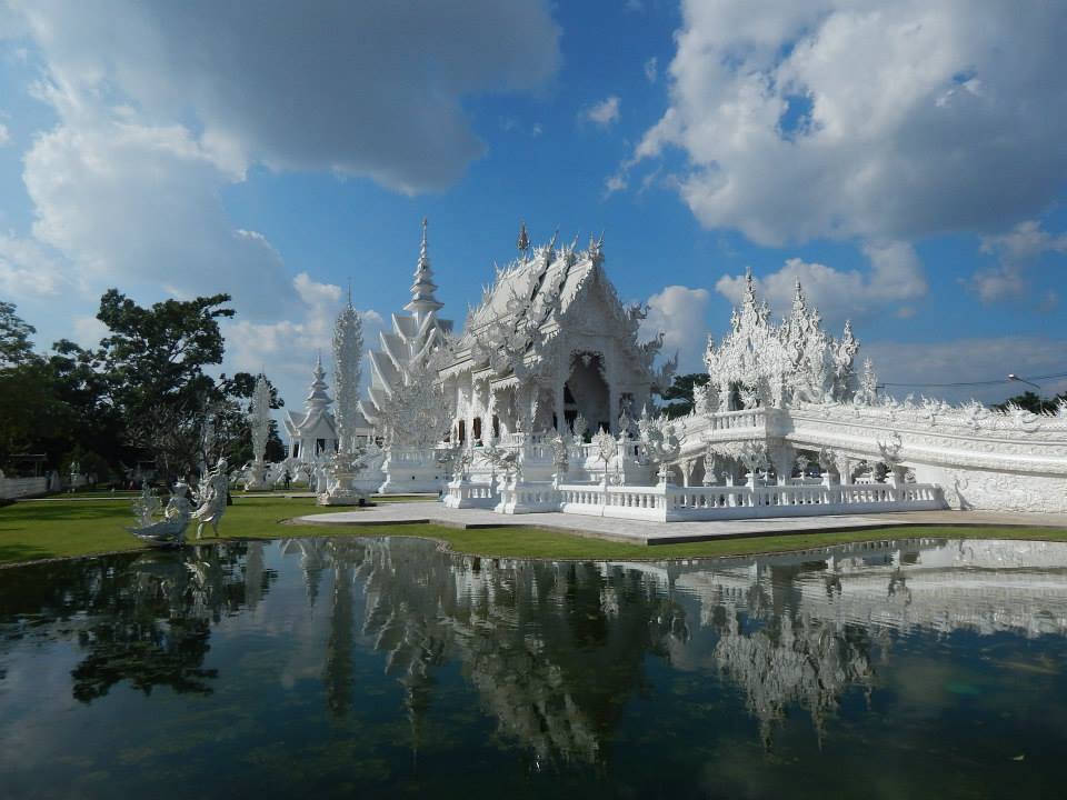 Image I captured in Thailand of the famous white temple